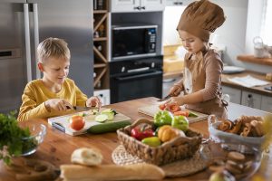 livre et magazine de cuisine pour les enfants